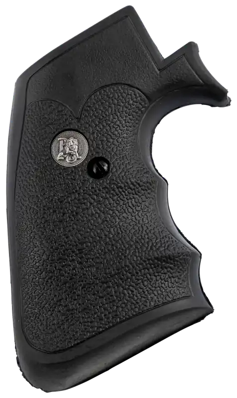 Pachmayr 05134 Decelerator Grip for Ruger Super Blackhawk - Black Rubber with Finger Grooves