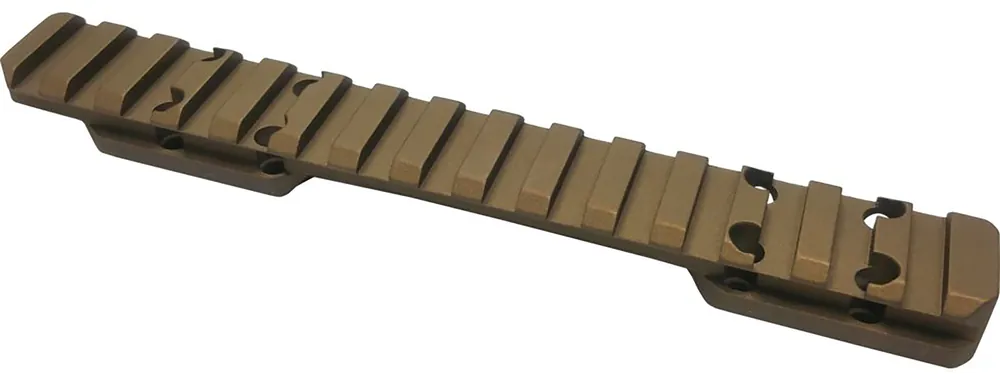Talley PLMHC735 Burnt Bronze Picatinny Rail for Browning X-Bolt Hells Canyon Long Action 20 MOA