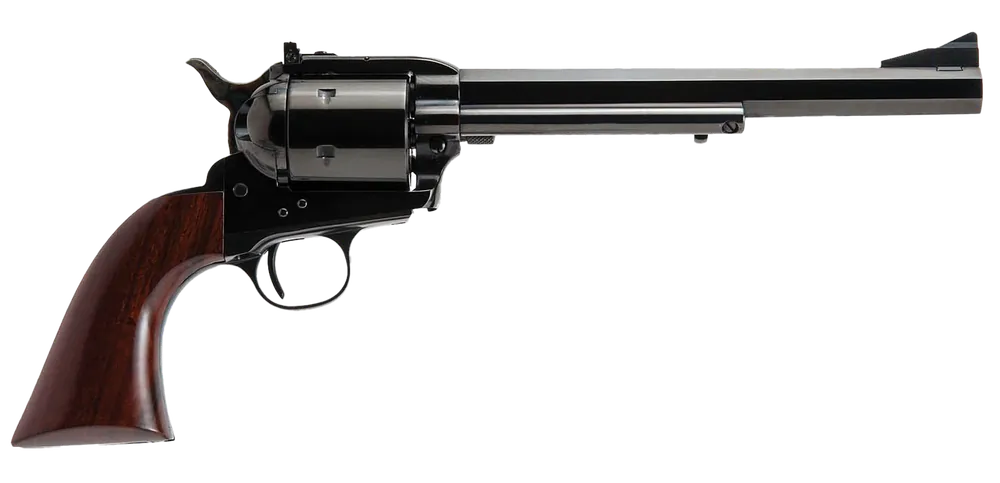 Cimarron CA360 Bad Boy .44 Rem Mag Revolver with 8" Blued Octagon Barrel and Walnut Grip