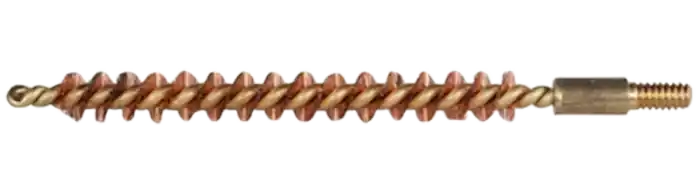 Pro-Shot .243 Cal/6mm Rifle Bore Brush with Bronze Bristles and Brass Core