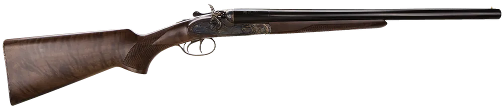 Taylors & Company 230000 Hammer Coach 12 Gauge Shotgun, 20" Barrel, 3" Chamber, 2-Round Capacity, Case Hardened Finish, Walnut Stock, Right Hand