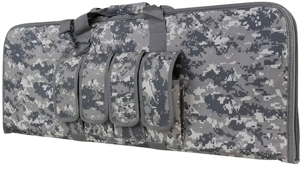 NcStar VISM Carbine Case Digital Camo with Lockable Zippers & Padded Handle