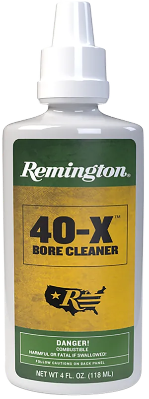 Remington 40-X Bore Cleaner - 4 oz Squeeze Bottle for Carbon, Lead, and Plastic Fouling Removal