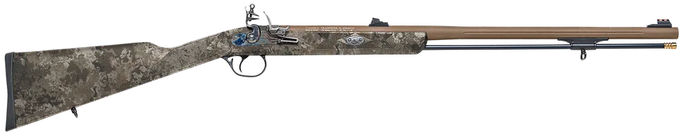 Traditions R3880525 PA Pellet Ultralight 50 Cal Flintlock with Burnt Bronze Barrel and Veil Wideland Stock
