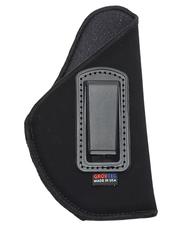GrovTec US Inc IWB Holster Size 12 for Glock 26/27/33 - Right Hand, Black Suede