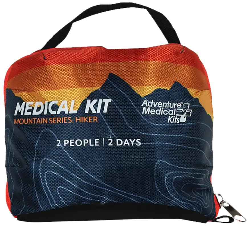 Mountain Hiker First Aid Kit - Water Resistant, Multi-Color