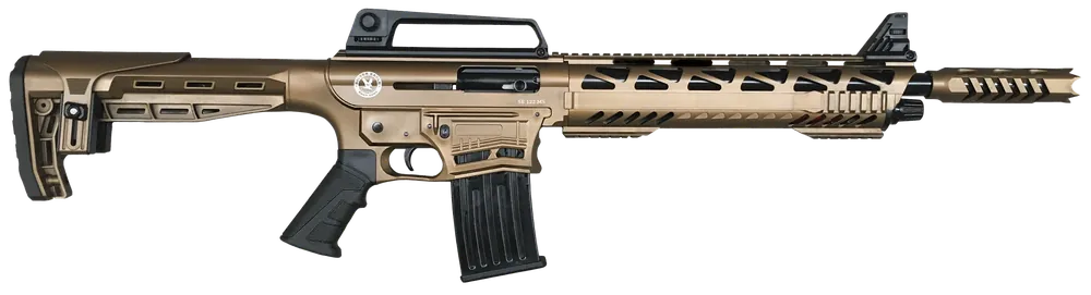 Silver Eagle Arms SE122 Tactical Shotgun - Bronze Cerakote, 12 Gauge, 20" Barrel, 5+1 Capacity