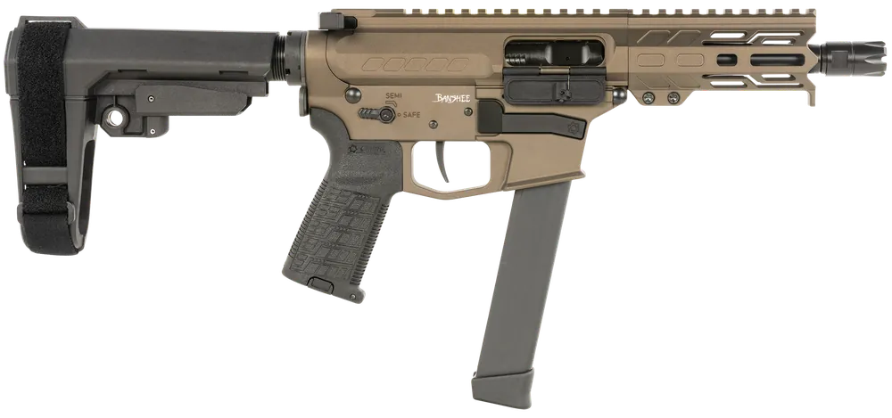 CMMG Banshee MKGS 9mm 5" Midnight Bronze 99A290F-MB