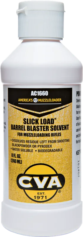 CVA AC1660 Slick Barrel Blaster - 8 oz Black Powder Fouling Cleaner