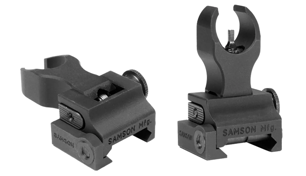 Samson Quick Flip Front Sight Gas Block for AR-15 - Black Anodized
