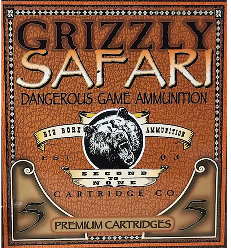 Grizzly Ammo 416 Rem Mag 400gr Solid Brass - 5/Box, 10/Case