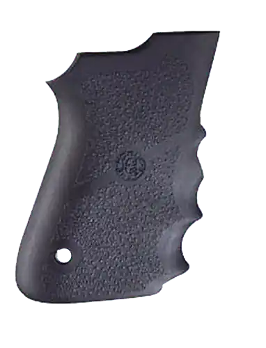 Hogue 69000 Black Rubber Grip with Finger Grooves for S&W Models 6906, Shorty 40, 4013 TSW