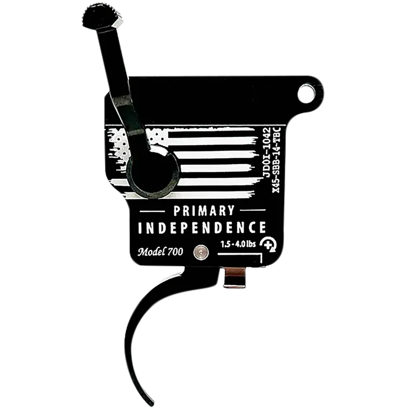 TriggerTech X45SBB14TBC Primary Independence Trigger for Remington 700 Right Hand Black/White
