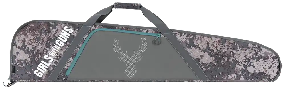 Girls With Guns 9146 Ten Point Dreams 46" Rifle Case in Shade Camo with Locking Zipper
