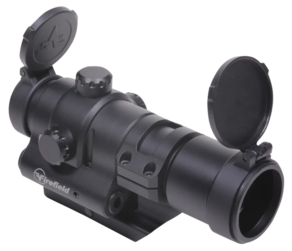 Firefield FF26027 Impulse 1x28 Red Dot Sight with Red Laser - Matte Black, 2 MOA Red/Green Dot, 60 MOA Circle