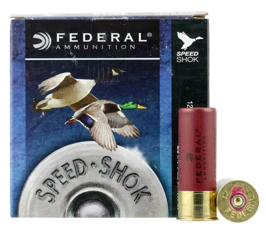 Federal Speed-Shok 12 Gauge 2.75" 1 1/8oz #6 Shot - 25 Rounds Per Box