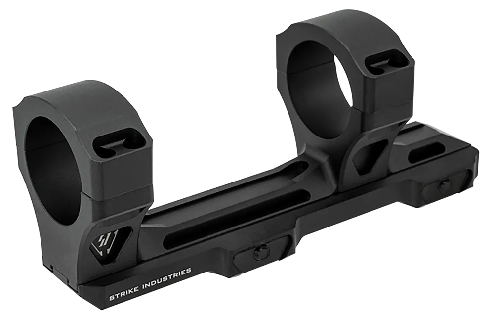 Strike Industries Adjustable Scope Mount/Ring Combo - Black Anodized