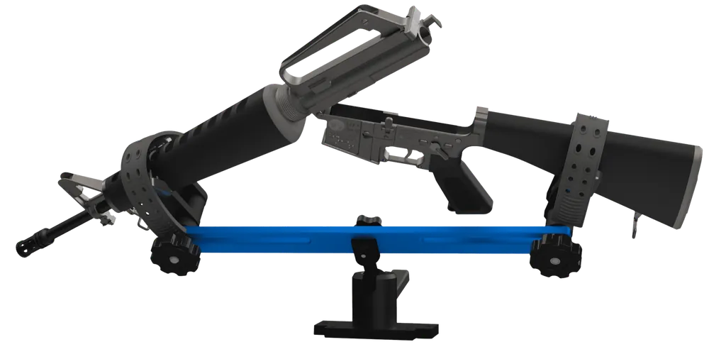 Berry's Gun Vise System in Black/Blue - Model 58812