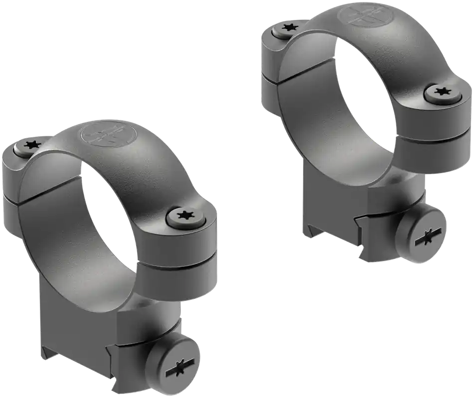 Leupold 51037 Matte Black Steel 30mm High Ringmounts for Sako