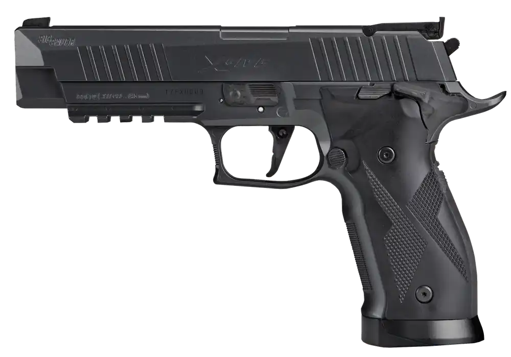 Sig Sauer P226 X-Five CO2 Air Pistol, .177 Caliber, 20+1 Capacity, Black Polymer Grips