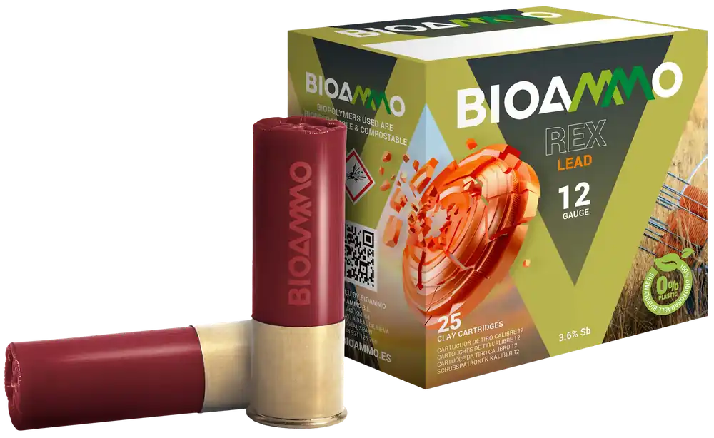Bioammo BR2875 Rex Lead 12 Gauge 1oz 7.5 Shot - 25 Rounds per Box