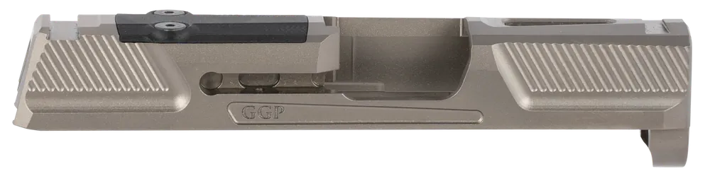 Grey Ghost Precision GGP365 Version 2 Slide for Sig P365 with Optic Cut and Gray DLC Finish