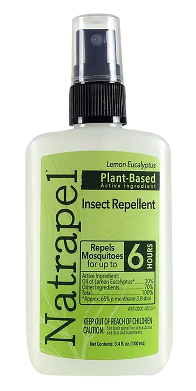 Natrapel Lemon Eucalyptus Insect Repellent 3.4 oz Pump - 6-Hour Mosquito Protection