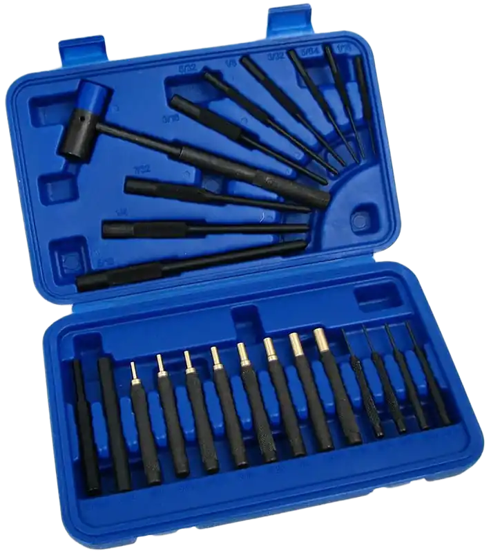 Universal 24-Piece Drive Pin & Roll Punch Set - DAC GMPUNCH24
