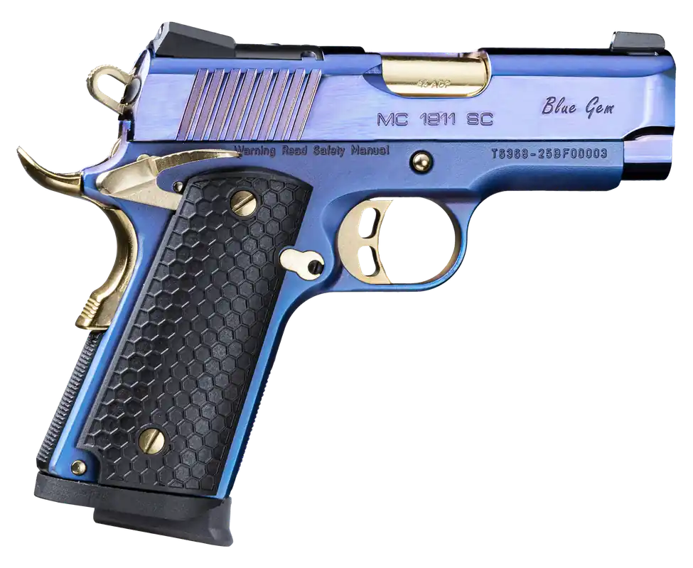 EAA GIRSAN MC1911SC 9mm Luger Pistol with 3.40" Barrel and 8+1 Capacity