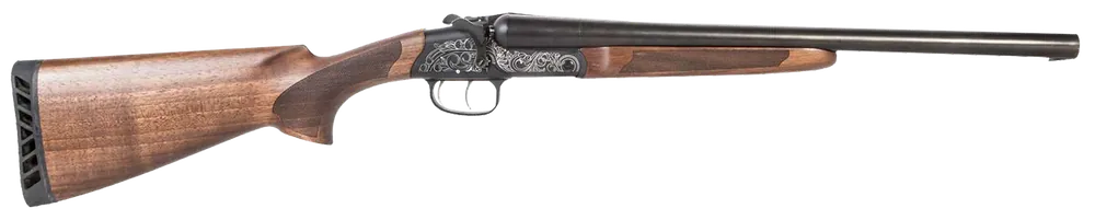 ATI GKOF20RA Road Agent Prime 20 Gauge Side By Side Shotgun, 18.5" Barrel, Black Finish, Walnut Stock