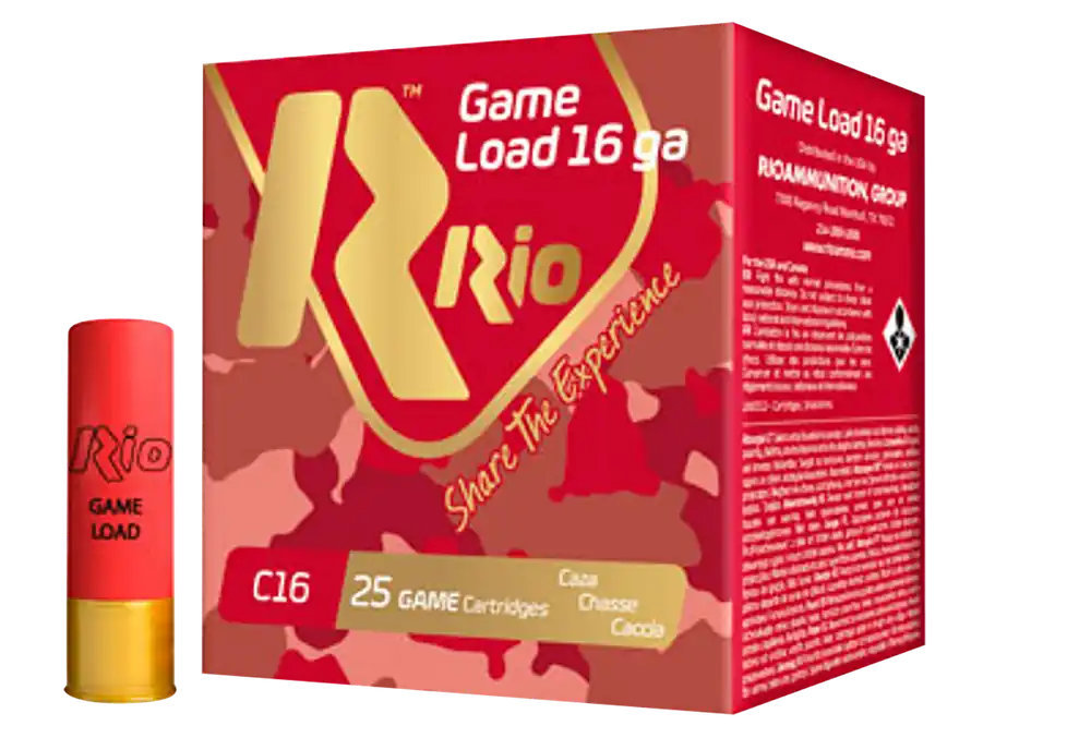 Rio Ammunition 16 Gauge Game Load 7.5 Shot 25/Box