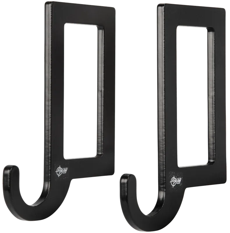 EZ-Aim 15571 Horizontal Hanging Hook for Steel Gong Targets - 2 Pack