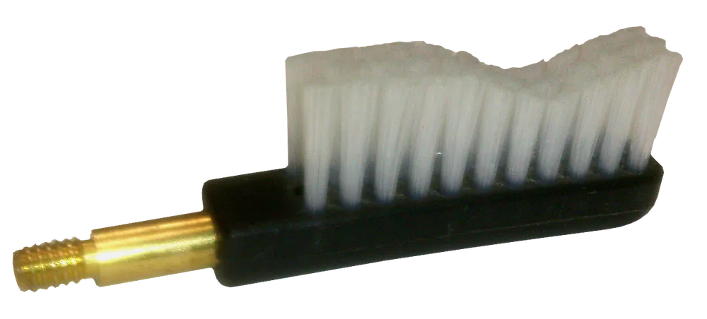 Universal Multi-Caliber Gun Brush with Nylon Bristles - Pro-Shot NGBE #8-32 Thread