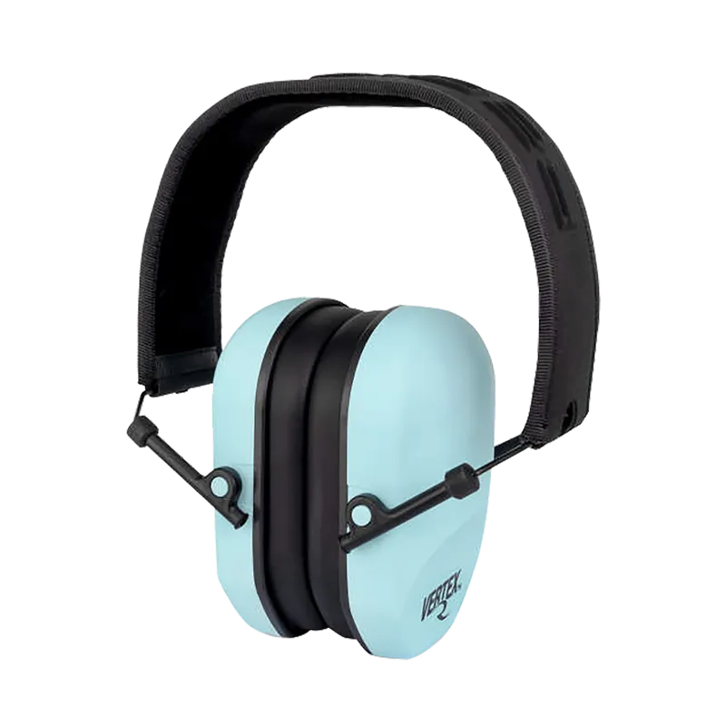 Radians VXP820BX Vertex Aqua Blue/Black Passive Earmuff 23 dB Over-the-Head