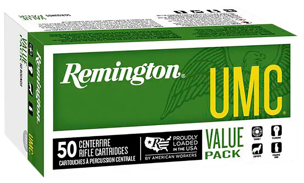 Remington UMC Value Pack .223 Rem 50gr JHP - 50 Rounds/Box, 8 Boxes/Case