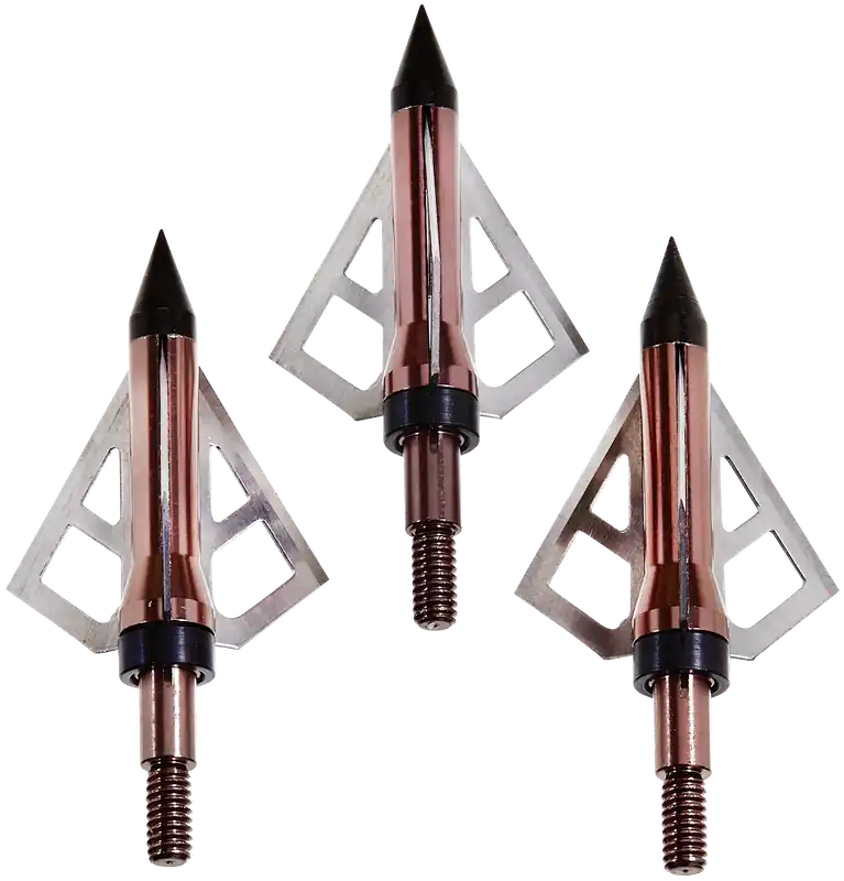 Allen 14611 Optimus Broadhead Rose Gold - 3 Pack
