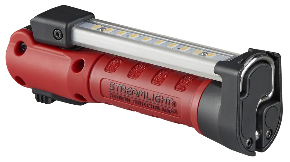 Streamlight 74850 Strion SwitchBlade Red Work Light - 400/500 Lumens High CRI LED