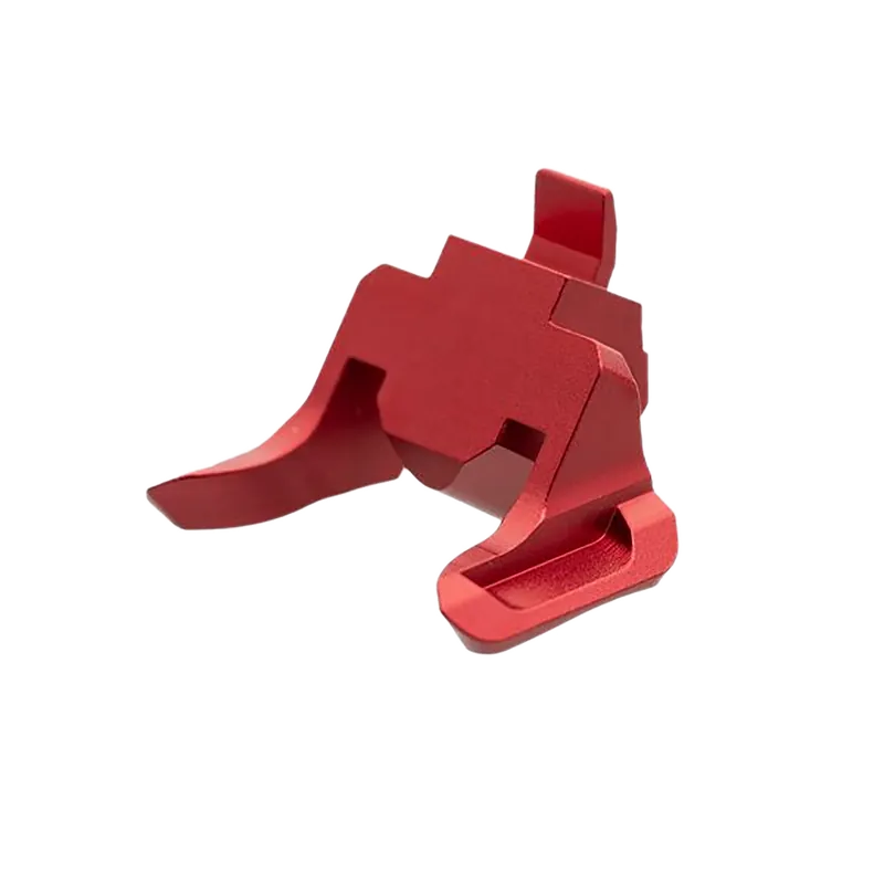 Tyrant CNC Extended Magazine Release for H&K VP9/VP40 - Red Aluminum
