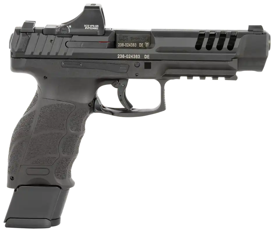HK VP9L SCS 9mm Luger Pistol with 20+1 Capacity and Optic Cut Slide