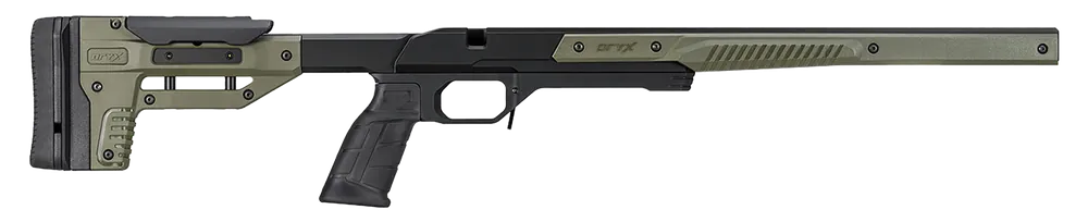 MDT Sporting Goods Oryx Chassis for Howa 1500 & Weatherby Vanguard - OD Green/Black