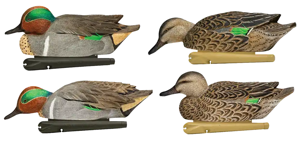 Avian X Topflight Green Winged Teal Decoys - 6 Pack