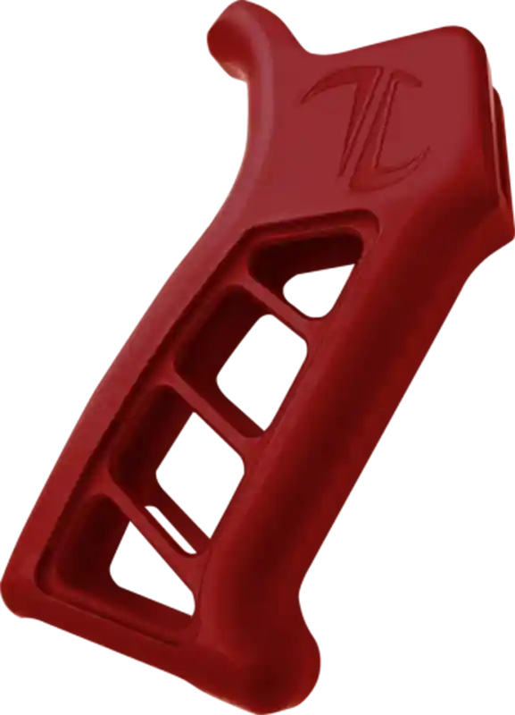 Timber Creek Outdoor Inc EARPGR Enforcer AR Pistol Grip - Red Anodized & Clear Cerakote Aluminum