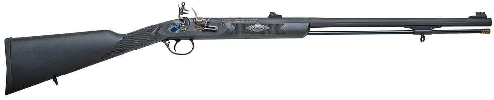Traditions PA Pellet Ultralight 50 Cal Flintlock Rifle - 26" Blued Black Finish