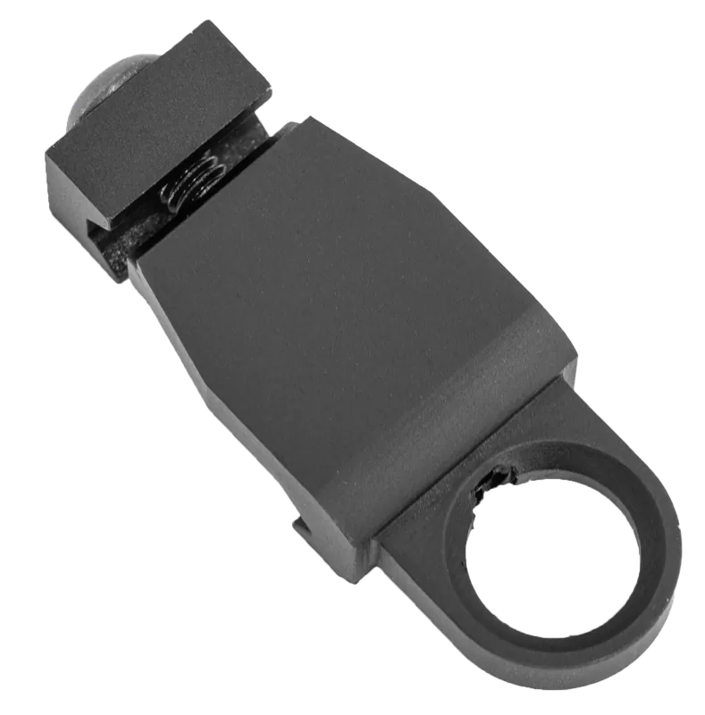 GrovTec US GTSW323 Black Anodized Side Rider Sling Mount with Snap Hook Loop