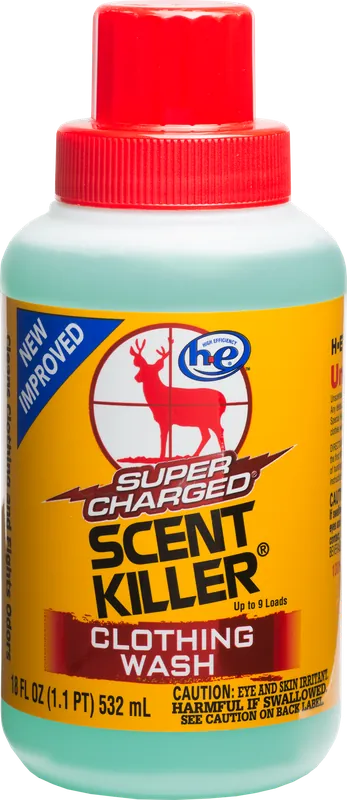 Wildlife Research Scent Killer Super Charged Odor Eliminator Clothing Wash - 18 oz