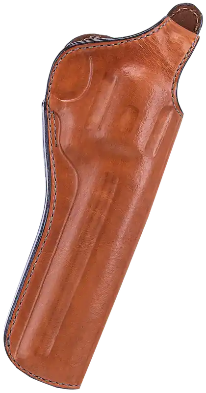 Bianchi 12674 Cyclone OWB Tan Leather Holster for Charter Arms, S&W, Taurus 2" Models - Right Hand Belt Loop Mount