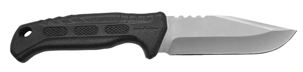 Camillus 19154 Hawker 4" Fixed Blade with Black Textured Handle