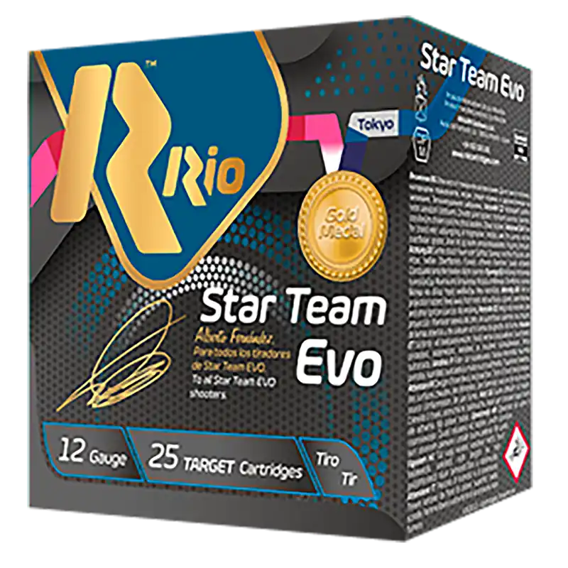 Rio Ammunition Star Team EVO 12 Gauge 1 oz 8 Shot 25 Rounds