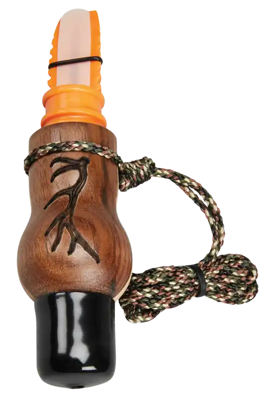 Whispering Cow Call for Elk Attraction - Natural Walnut/Maple