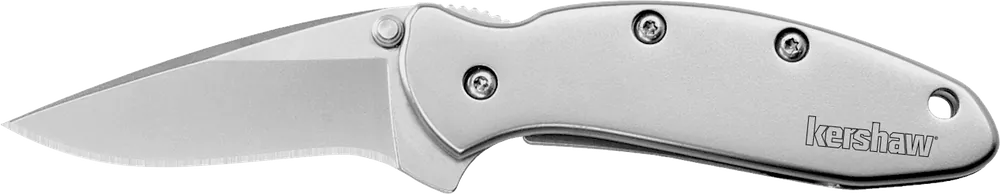 Kershaw 1600 Chive EDC Folding Knife with 1.90" 420HC Blade and Stainless Steel Handle